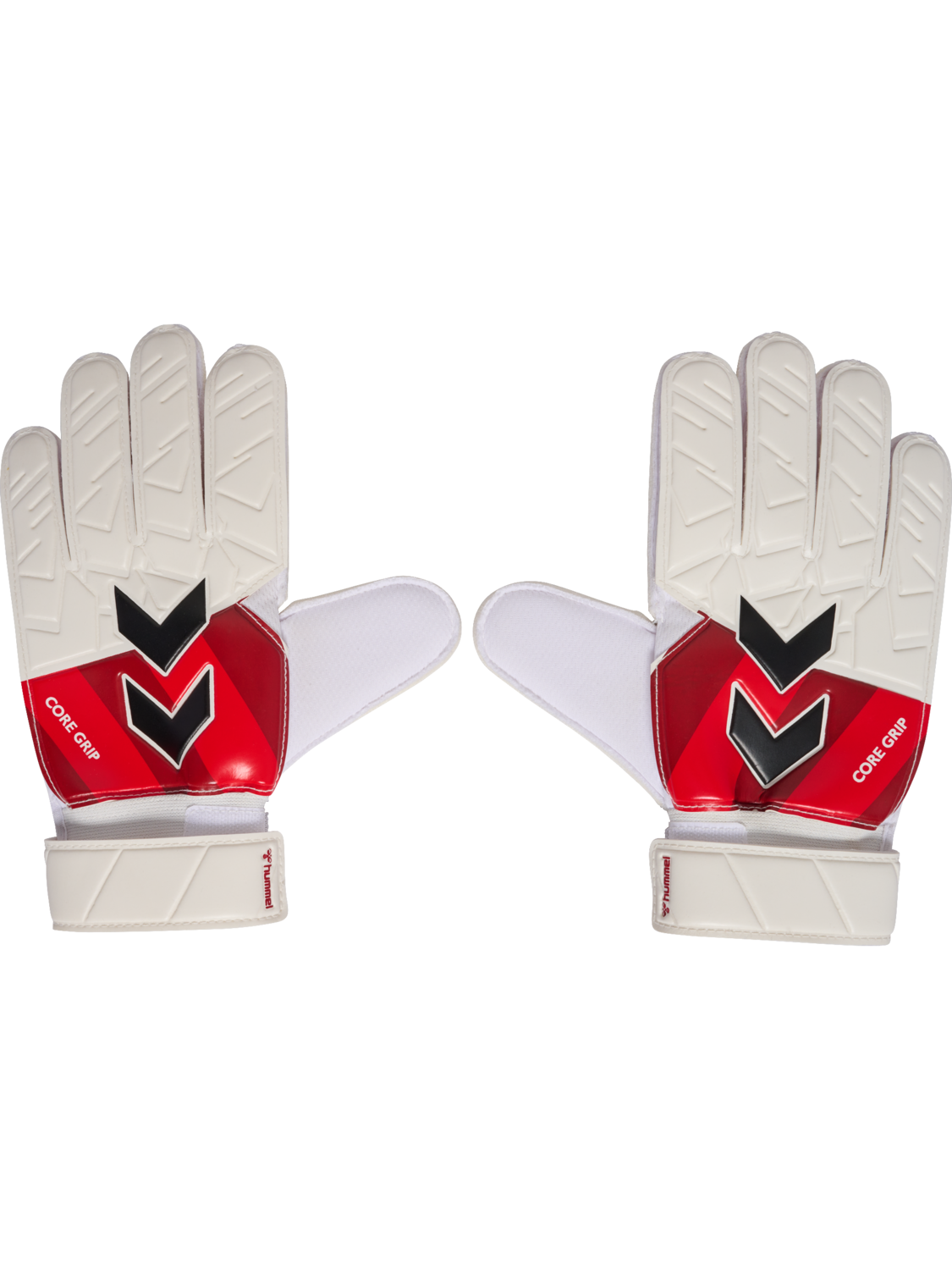 hmlGK GLOVES CORE GRIP, WHITE/RED/BLACK, packshot