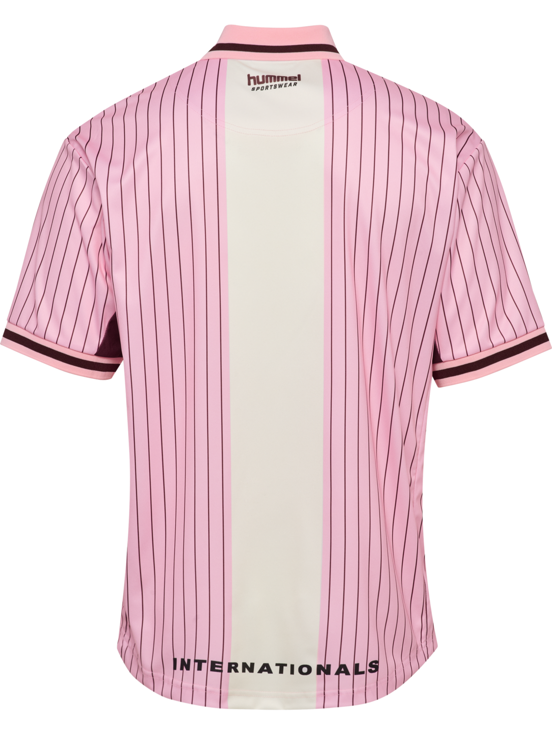 hmlLOOSE FB JERSEY S/S STRIPED, PINK-A-BOO, packshot