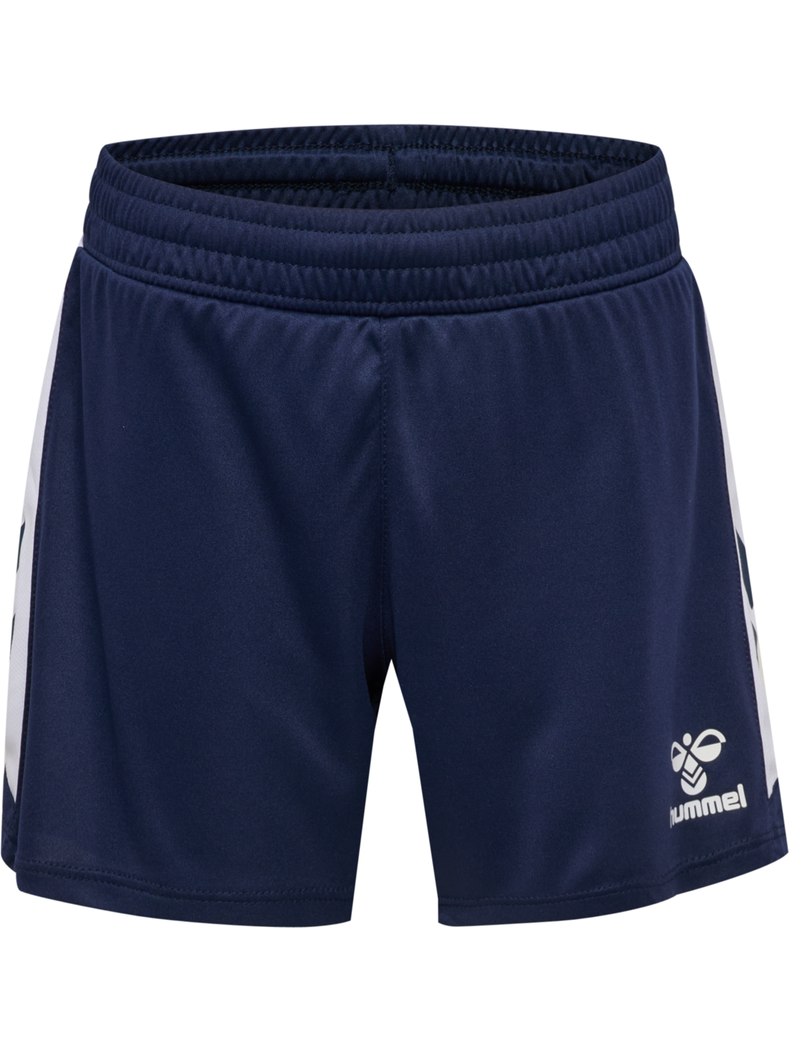 hmlMATCH SHORTS KIDS, MARINE/WHITE, packshot