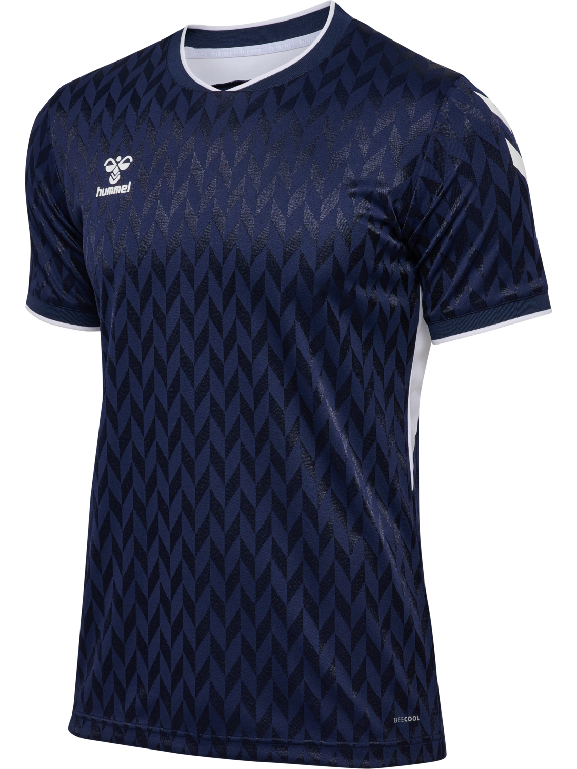 hmlMATCH LEGEND JERSEYS S/S, MARINE, packshot