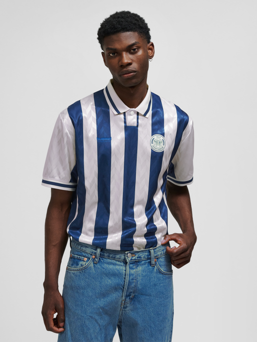 hmlOVERSIZED SOCCER JERSEY S/S, ESTATE BLUE, model