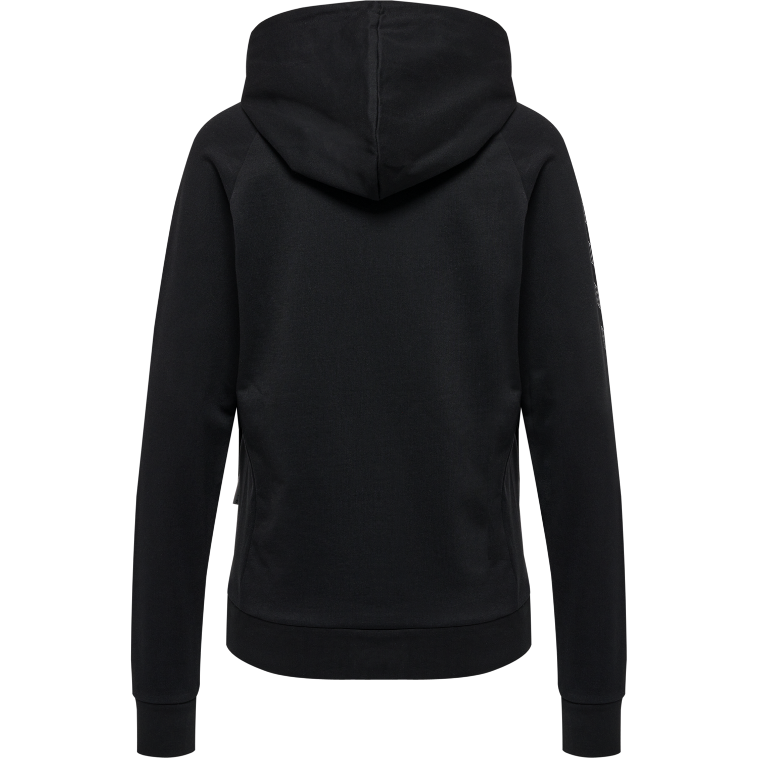 hmlMOVE GRID COTTON HOODIE WOMAN, BLACK, packshot