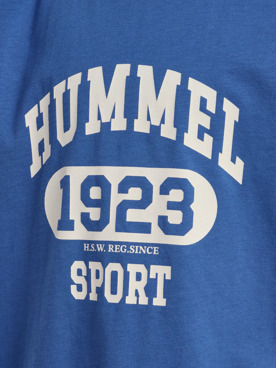 hmlPRINT T-SHIRT S/S, BRIGHT COBALT, packshot