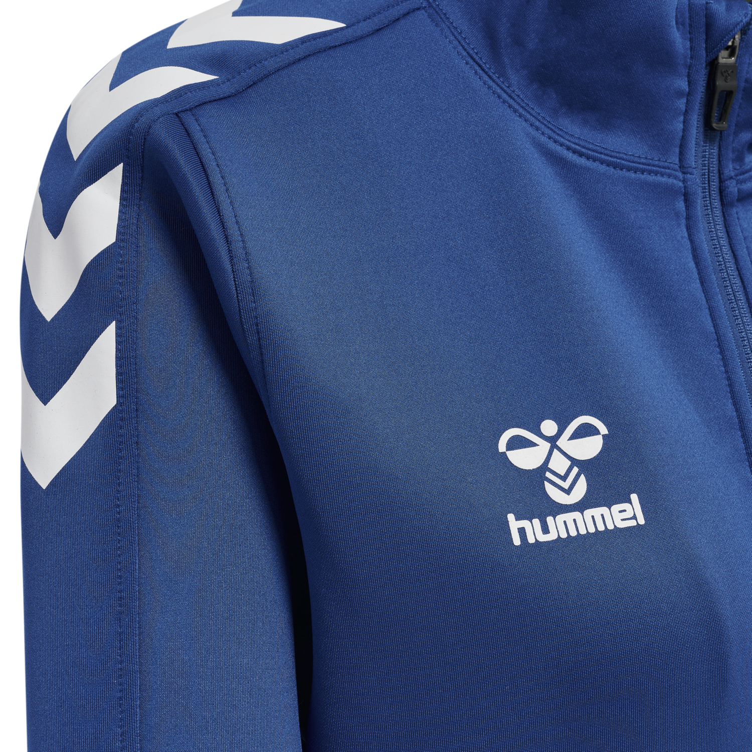 hmlCORE XK POLY ZIP SWEAT WOMAN, TRUE BLUE, packshot