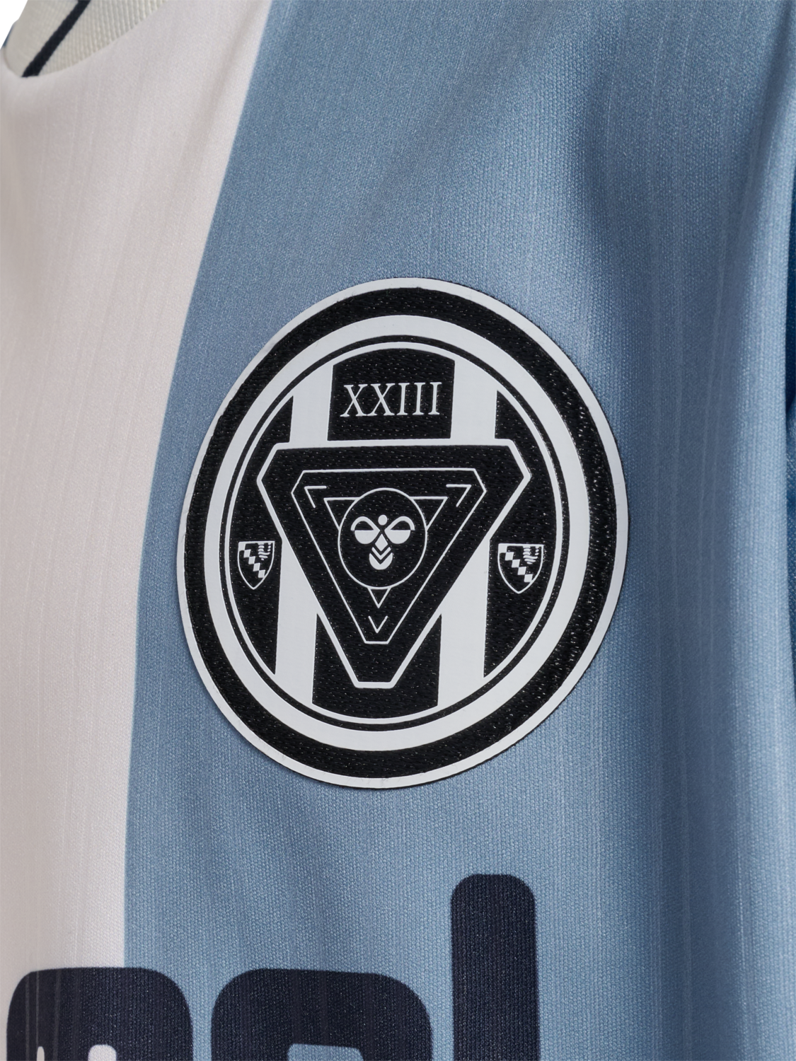 hmlJR LOOSE BALL  JERSEY S/S, FADED DENIM, packshot