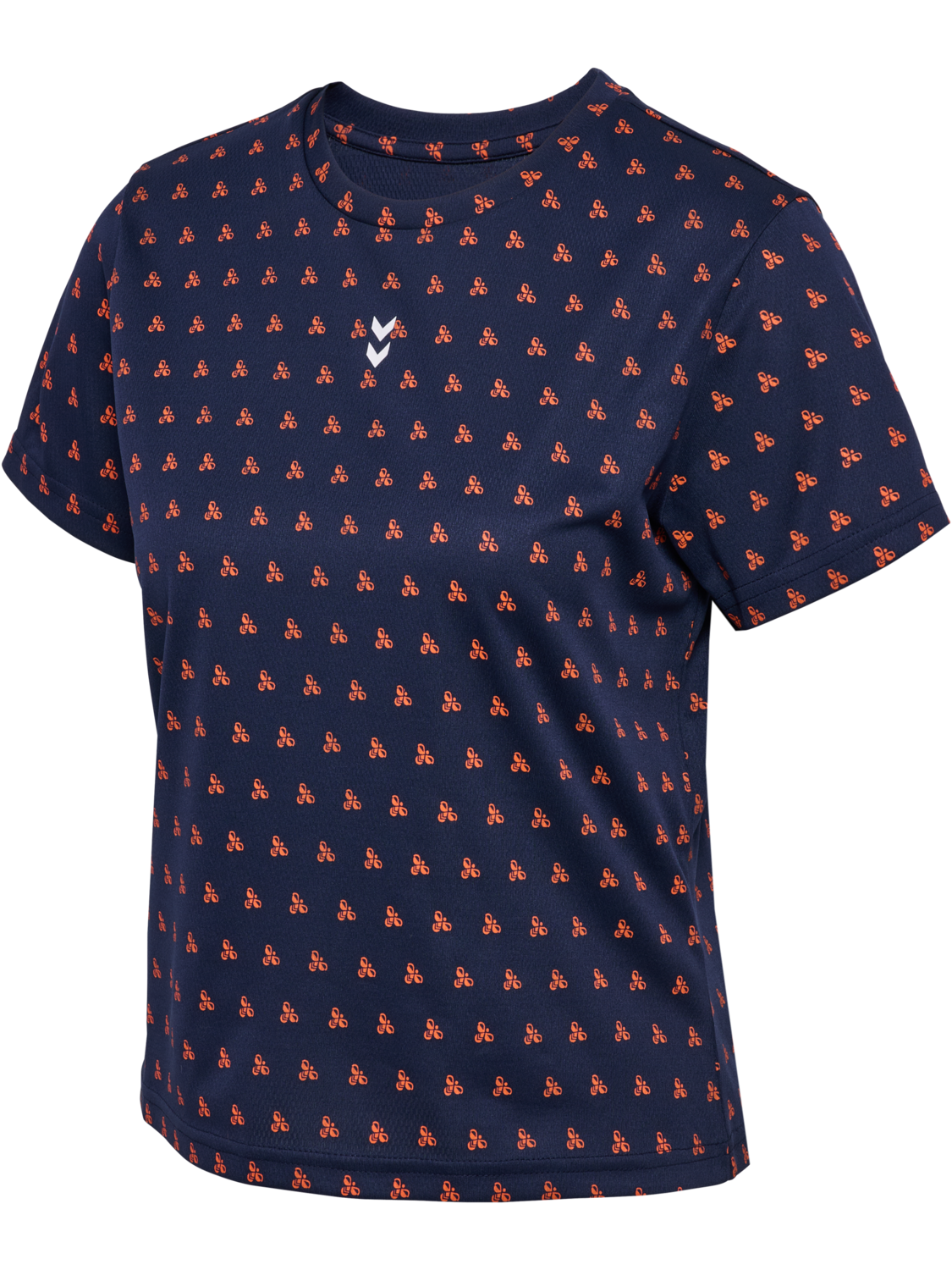 hmlFAST WORKOUT W T-SHIRT S/S, DRESS BLUES, packshot