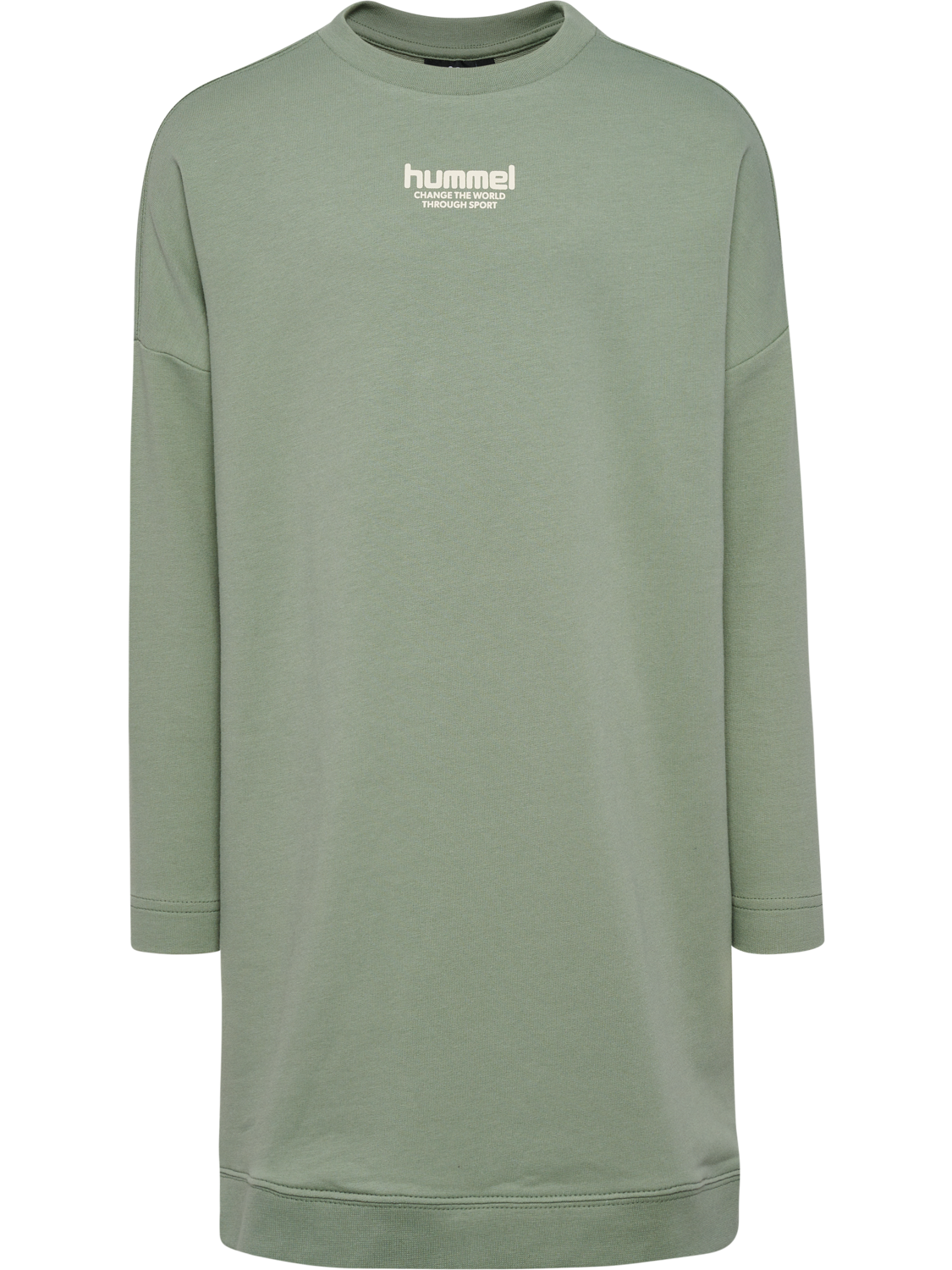 hmlZIPPI DRESS L/S, LILY PAD, packshot