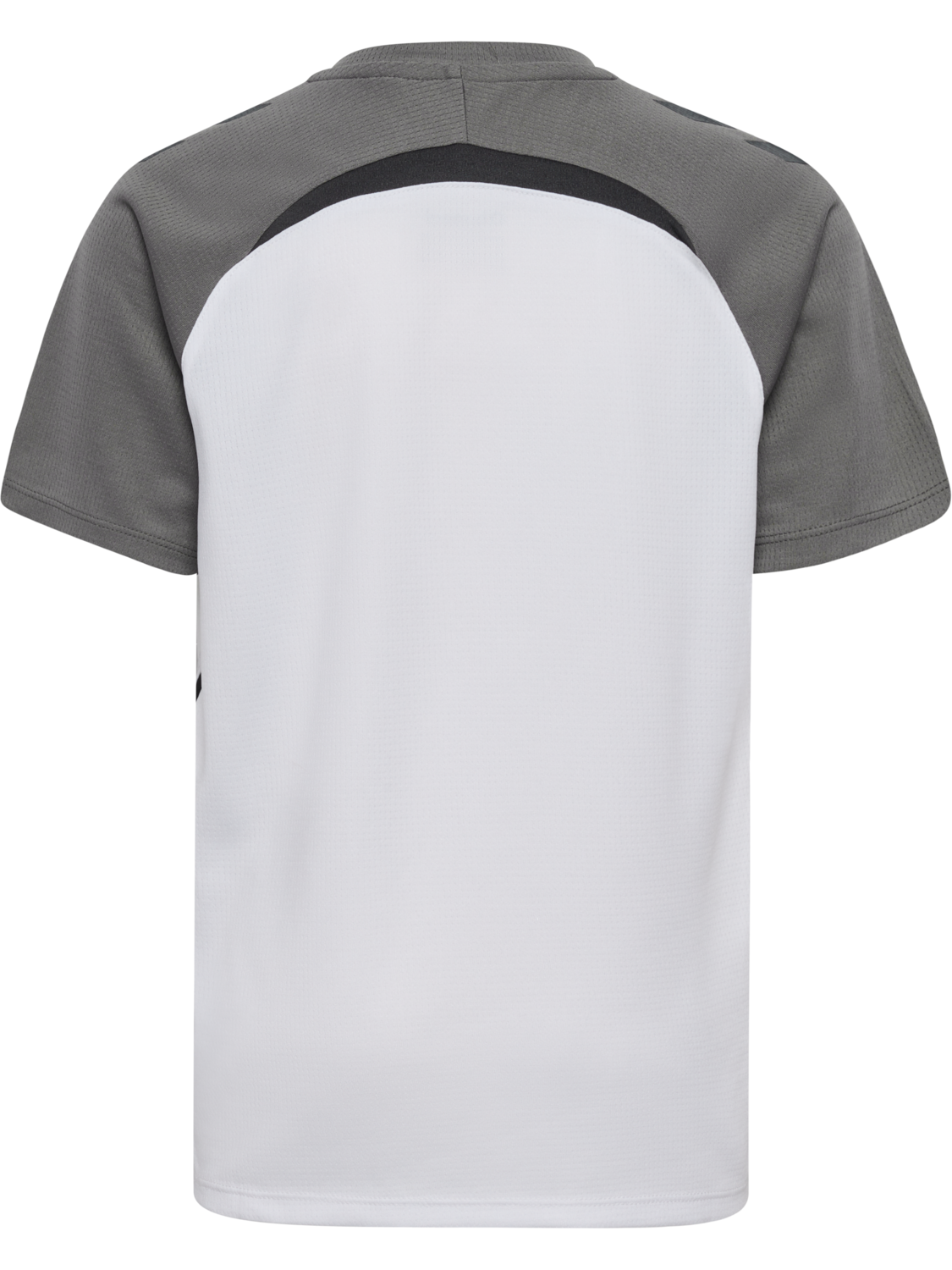hmlLEAD 2.0 JERSEY S/S KIDS, WHITE/STEEL GRAY, packshot
