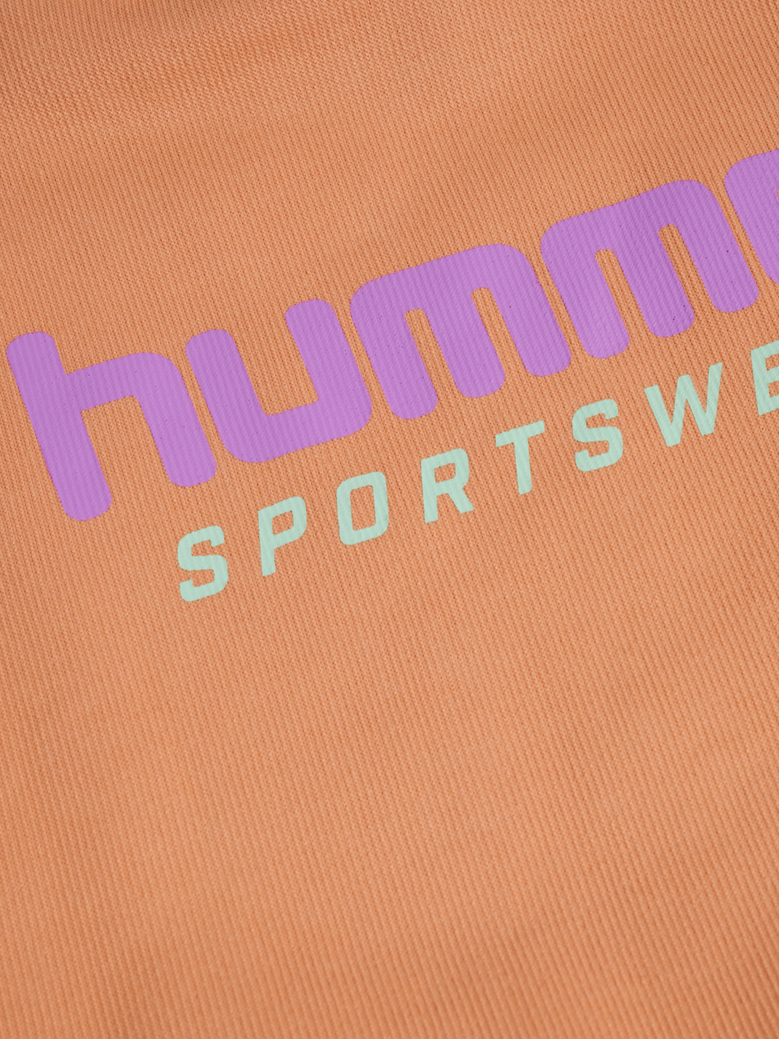 hmlJR OVERSIZED CREW SPORTSWEAR, PEACH BLOOM, packshot