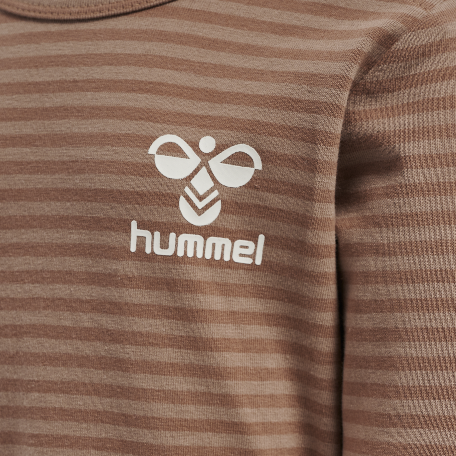 hmlMULLE T-SHIRT L/S, BEAVER FUR, packshot