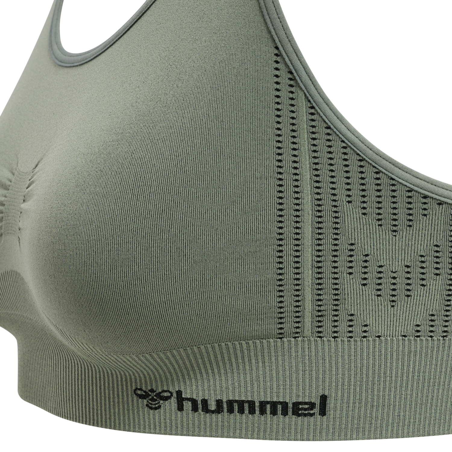 hmlMT SHAPING SEAMLESS SPORTS TOP, LILY PAD, packshot