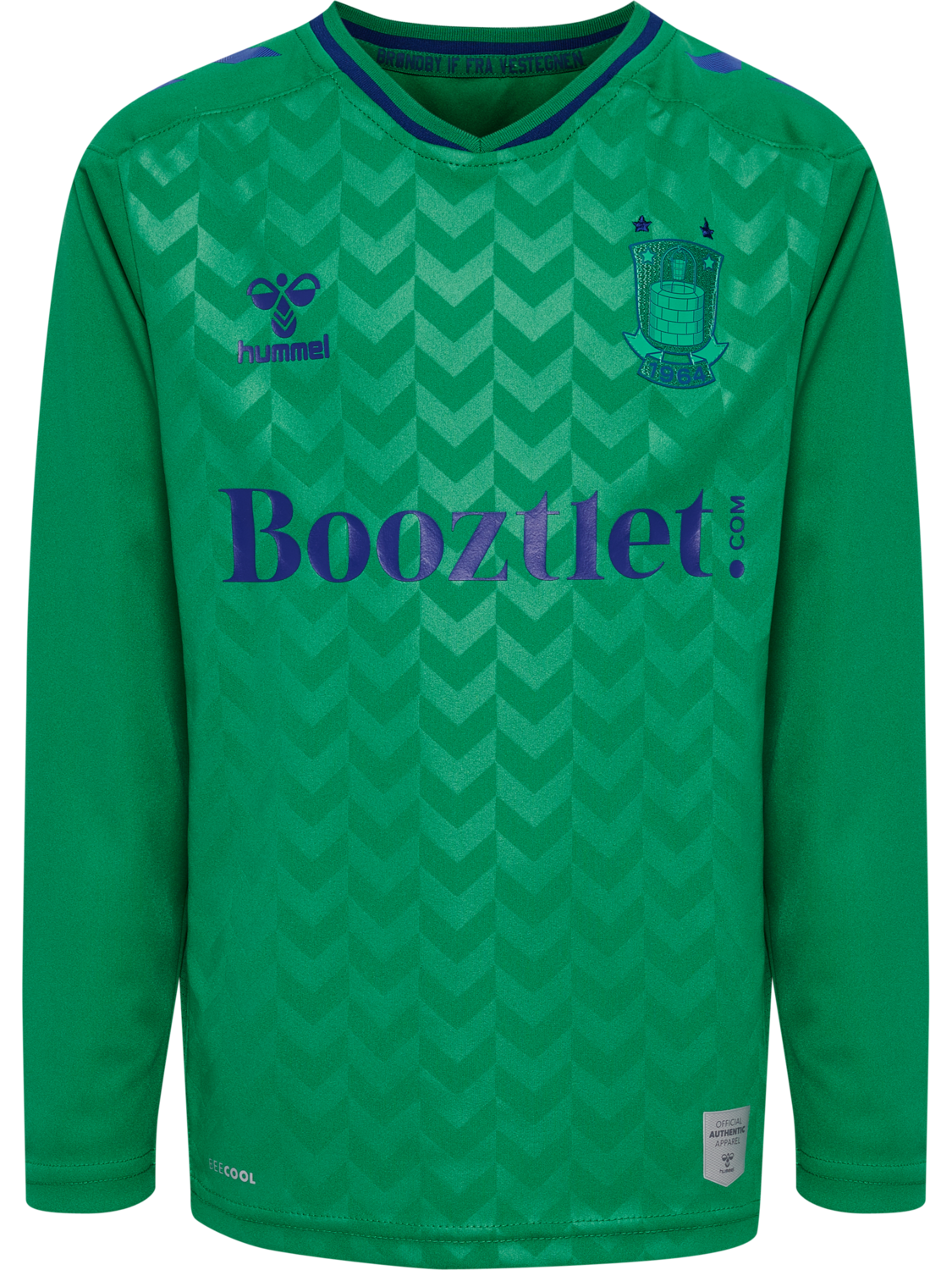 BR&Oslash;NDBY 22/23 GK JERSEY L/S KIDS, JELLY BEAN, packshot
