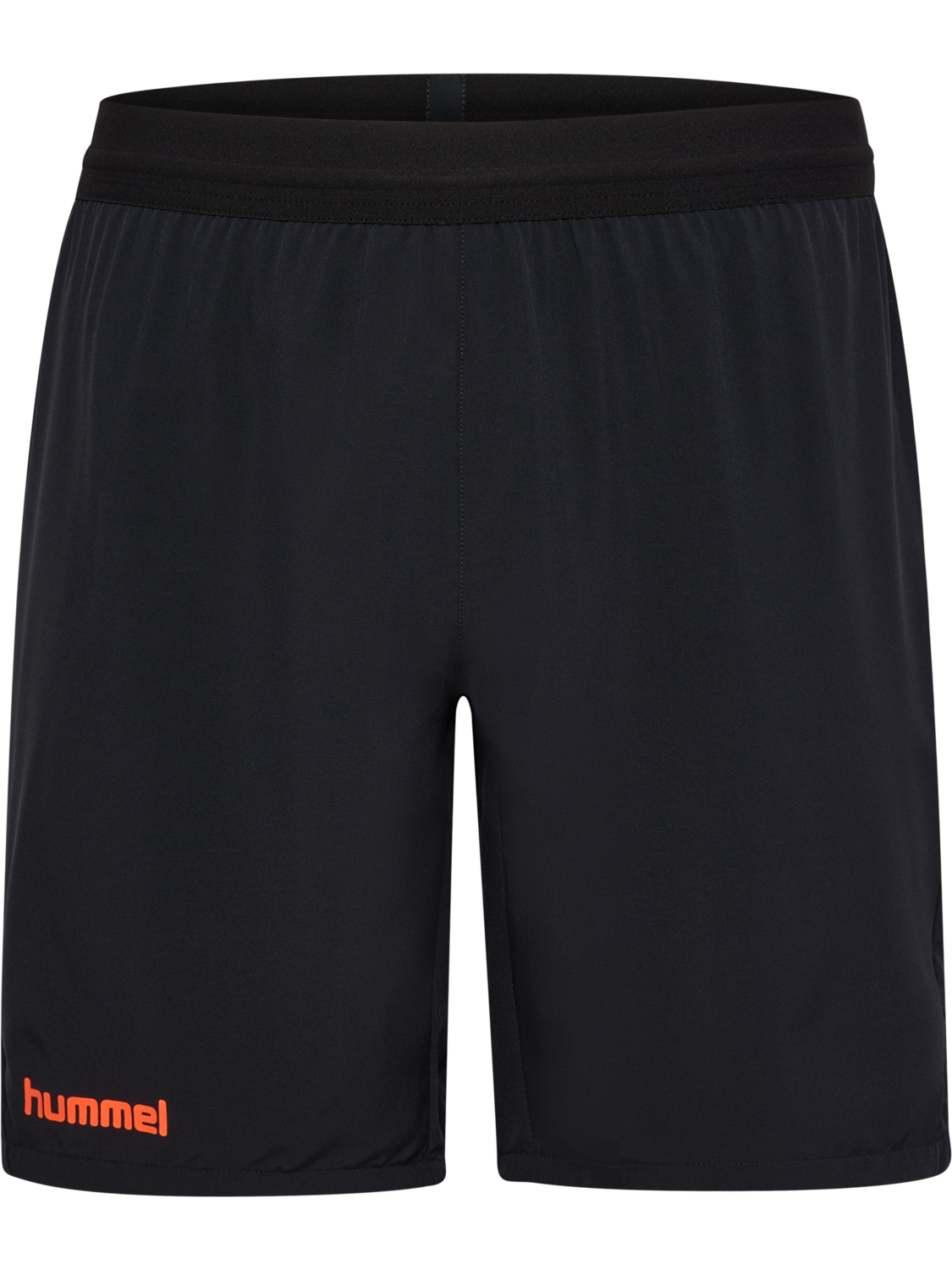 hmlBLAZE PRO TRAINING SHORTS KIDS, BLACK/ORANGE, packshot