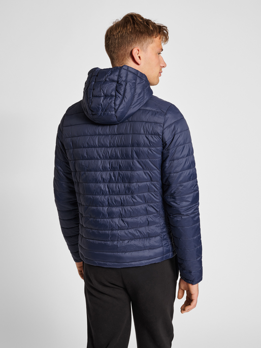 hmlRED QUILTED HOOD JACKET, MARINE, model