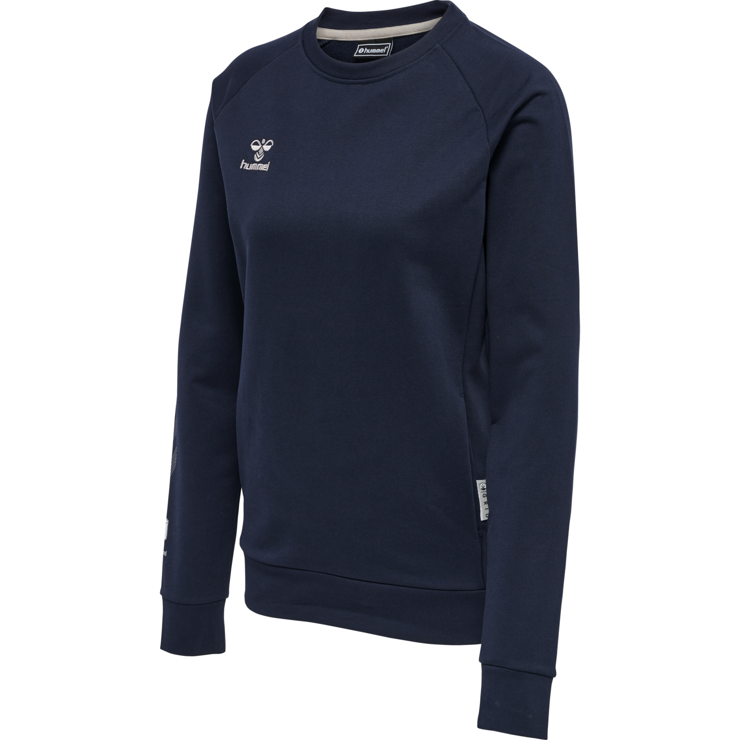 hmlMOVE GRID COTTON SWEATSHIRT WOMA, MARINE, packshot