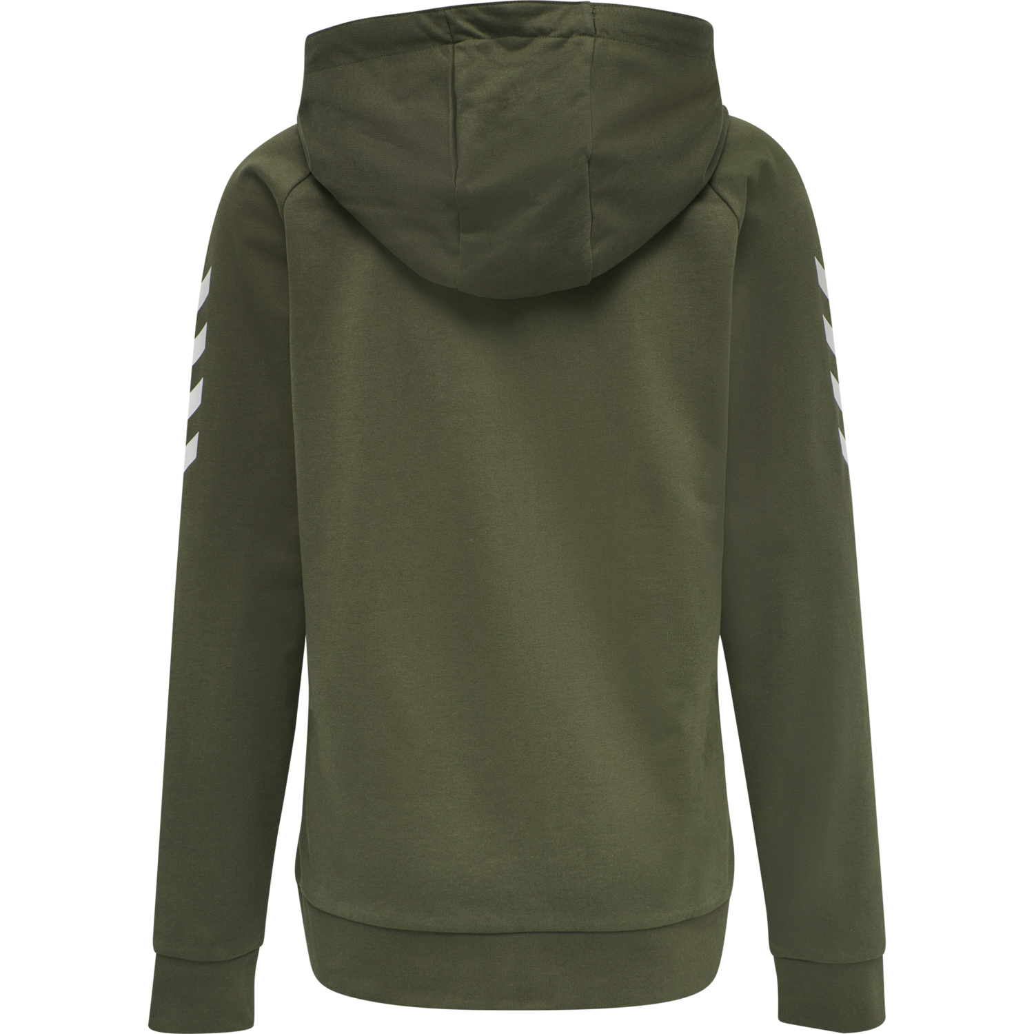 HMLGO COTTON ZIP HOODIE WOMAN, GRAPE LEAF, packshot