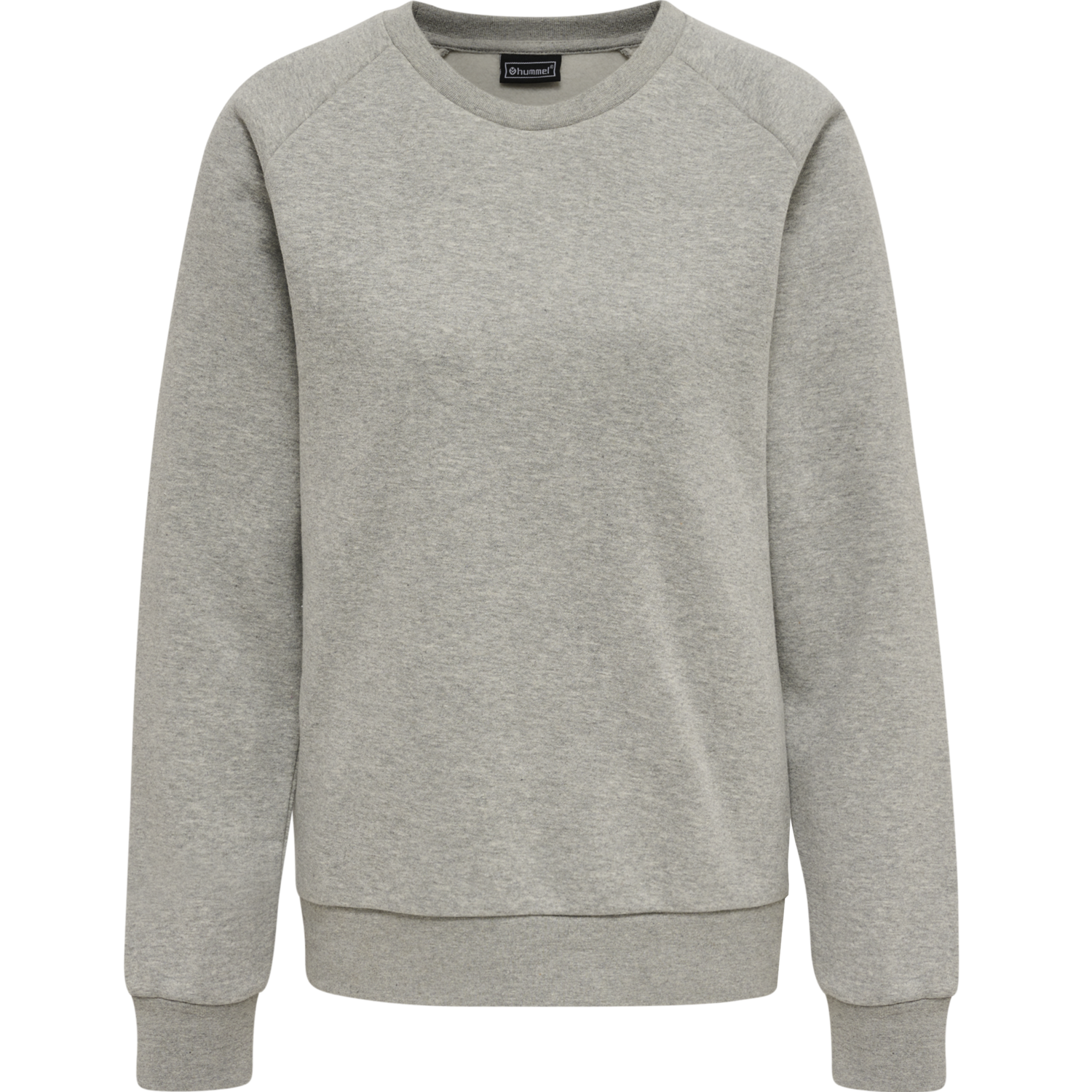 hmlRED HEAVY SWEATSHIRT WOMAN, GREY MELANGE, packshot