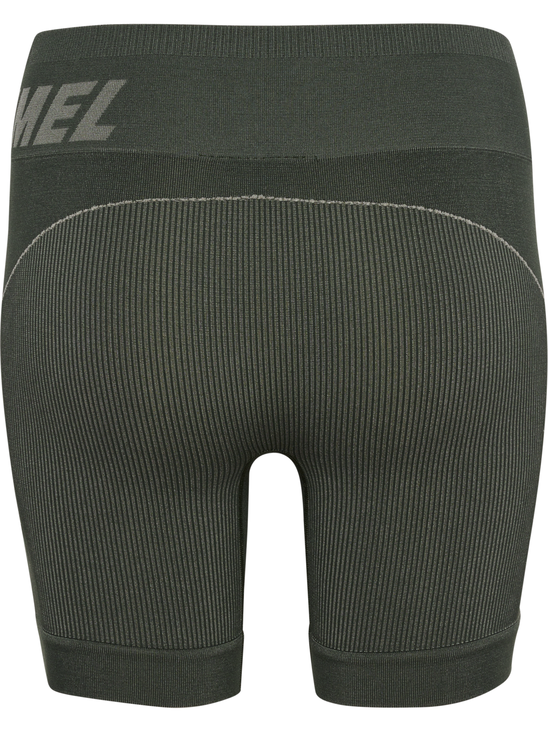 hmlTE CHRISTEL SEAMLESS SHORTS, CLIMBING IVY/SEAGRASS MELANGE, packshot