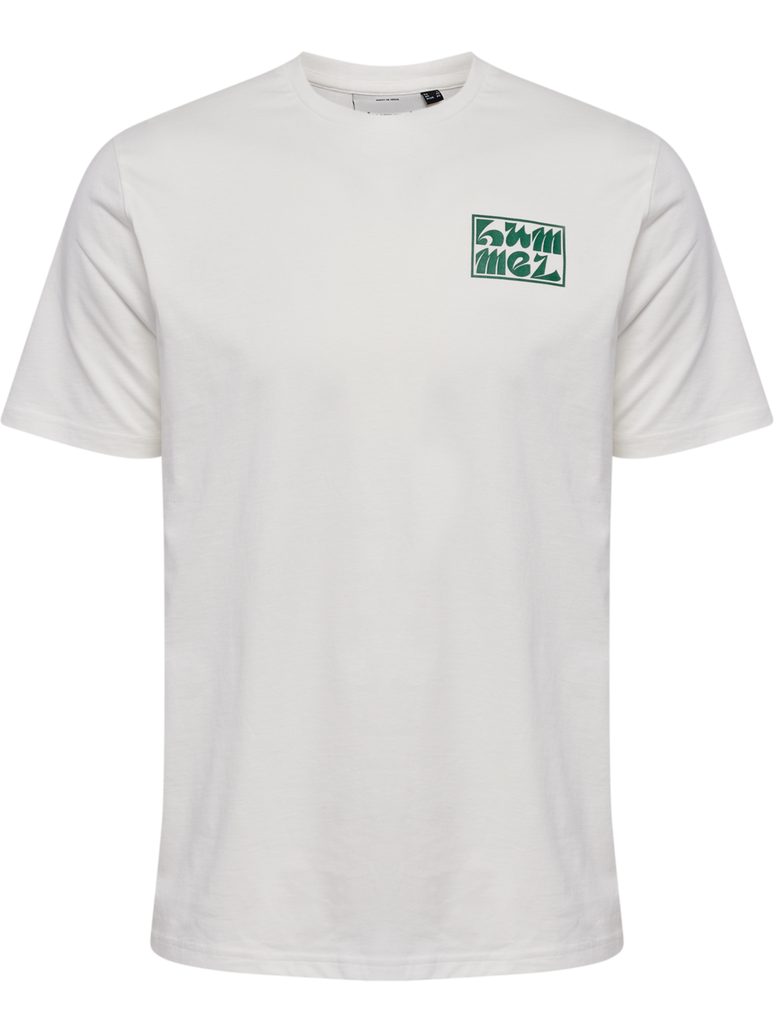 hmlREGULAR GRAPHIC TEE S/S, WHITE/EDEN, packshot