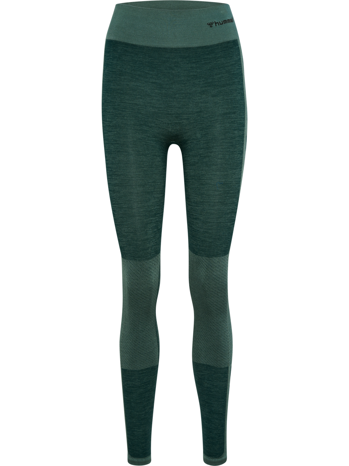 hmlCLEA SEAMLESS MID WAIST TIGHTS, GREEN GABLES/GARDEN TOPIARY ME, packshot