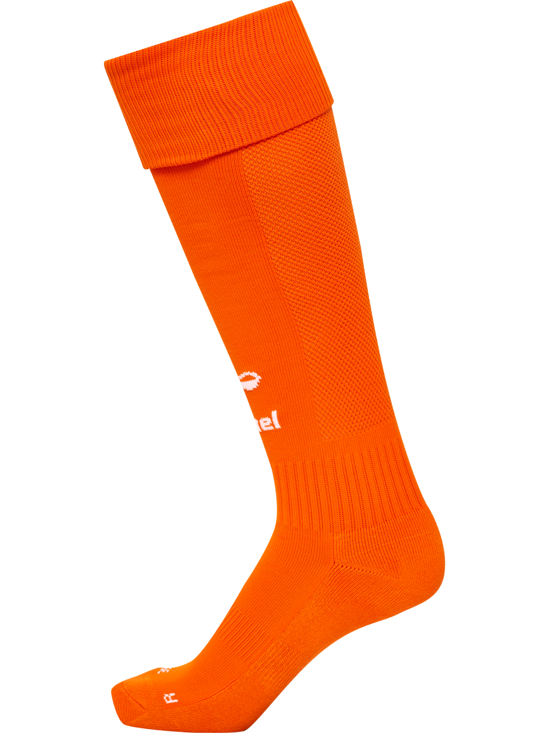 hmlESSENTIAL FOOTBALL SOCKS, ORANGE TIGER/WHITE, packshot