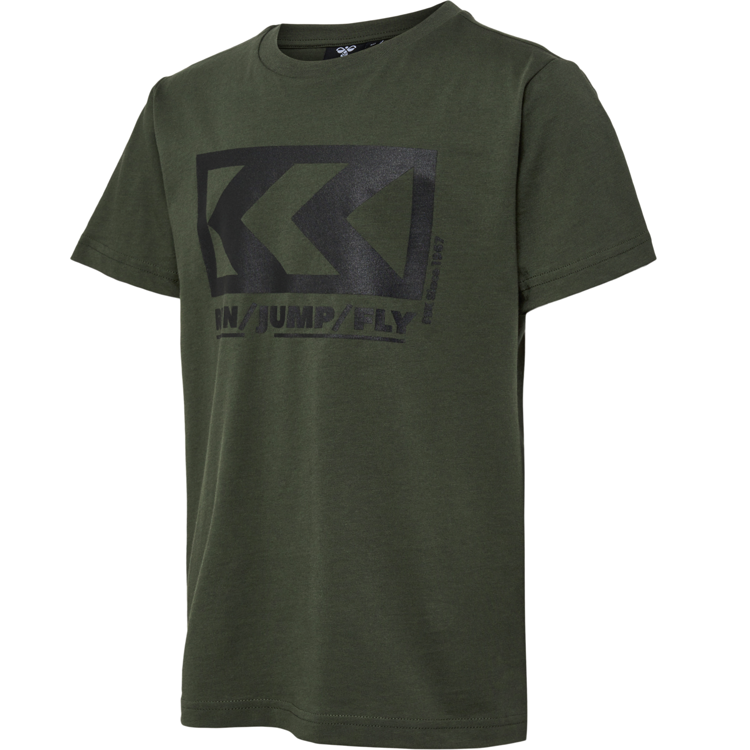 hmlFSK LOW T-SHIRT S/S, FOREST NIGHT, packshot