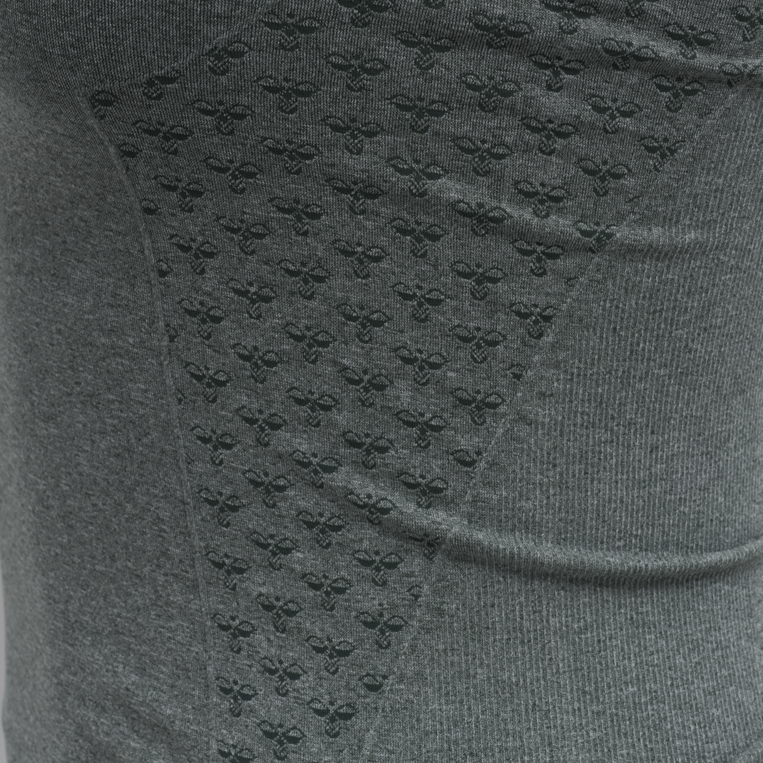 hmlCI SEAMLESS TOP, DARKEST SPRUCE MELANGE, packshot