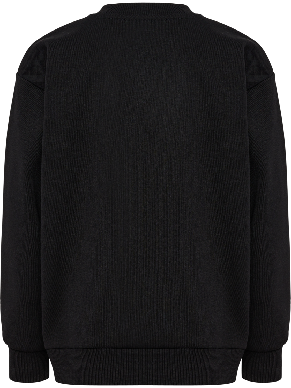 hmlJR LOOSE CREWNECK BEE, BLACK, packshot