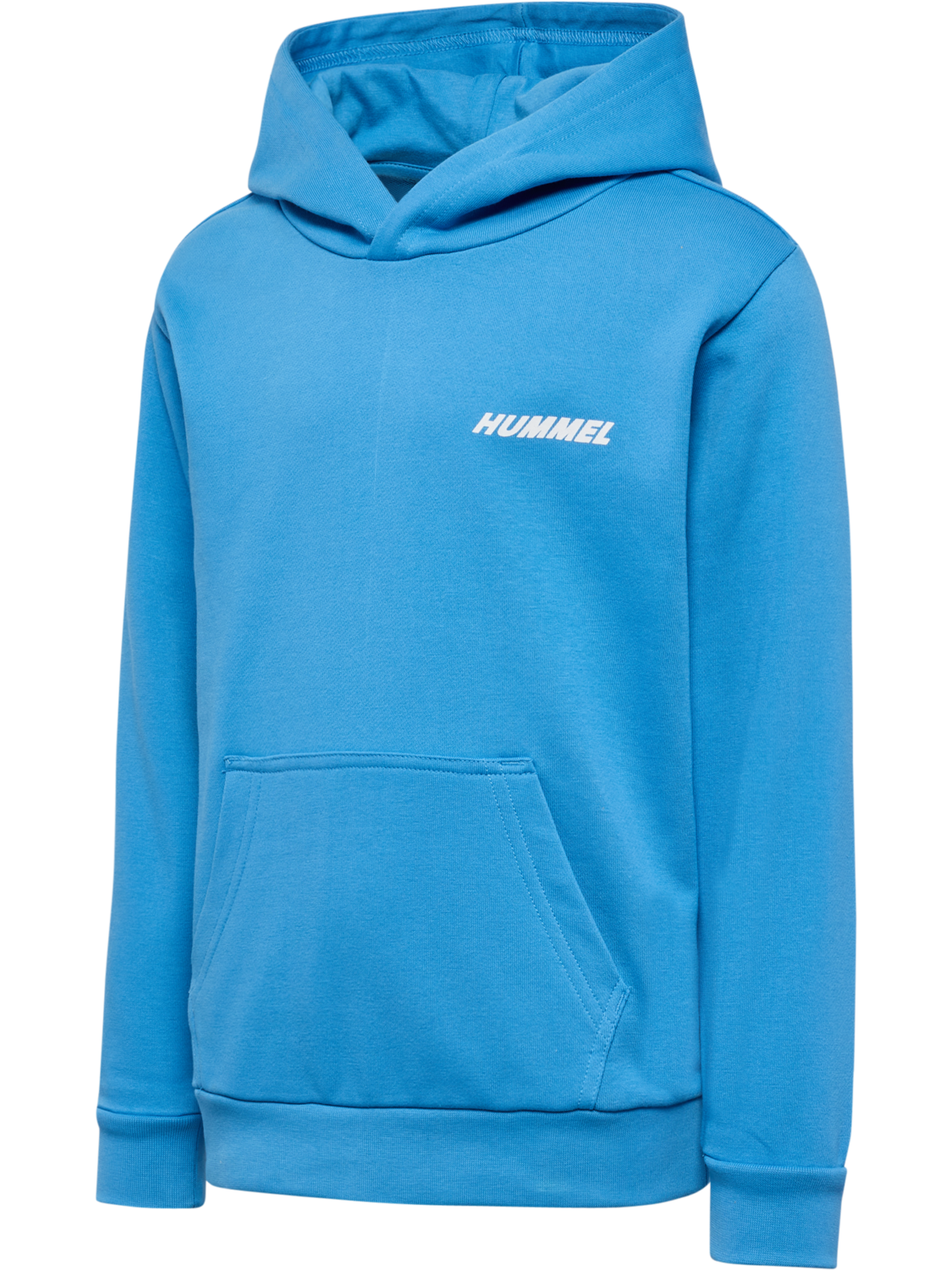 hmlCASPER HOODIE, LICHEN BLUE, packshot