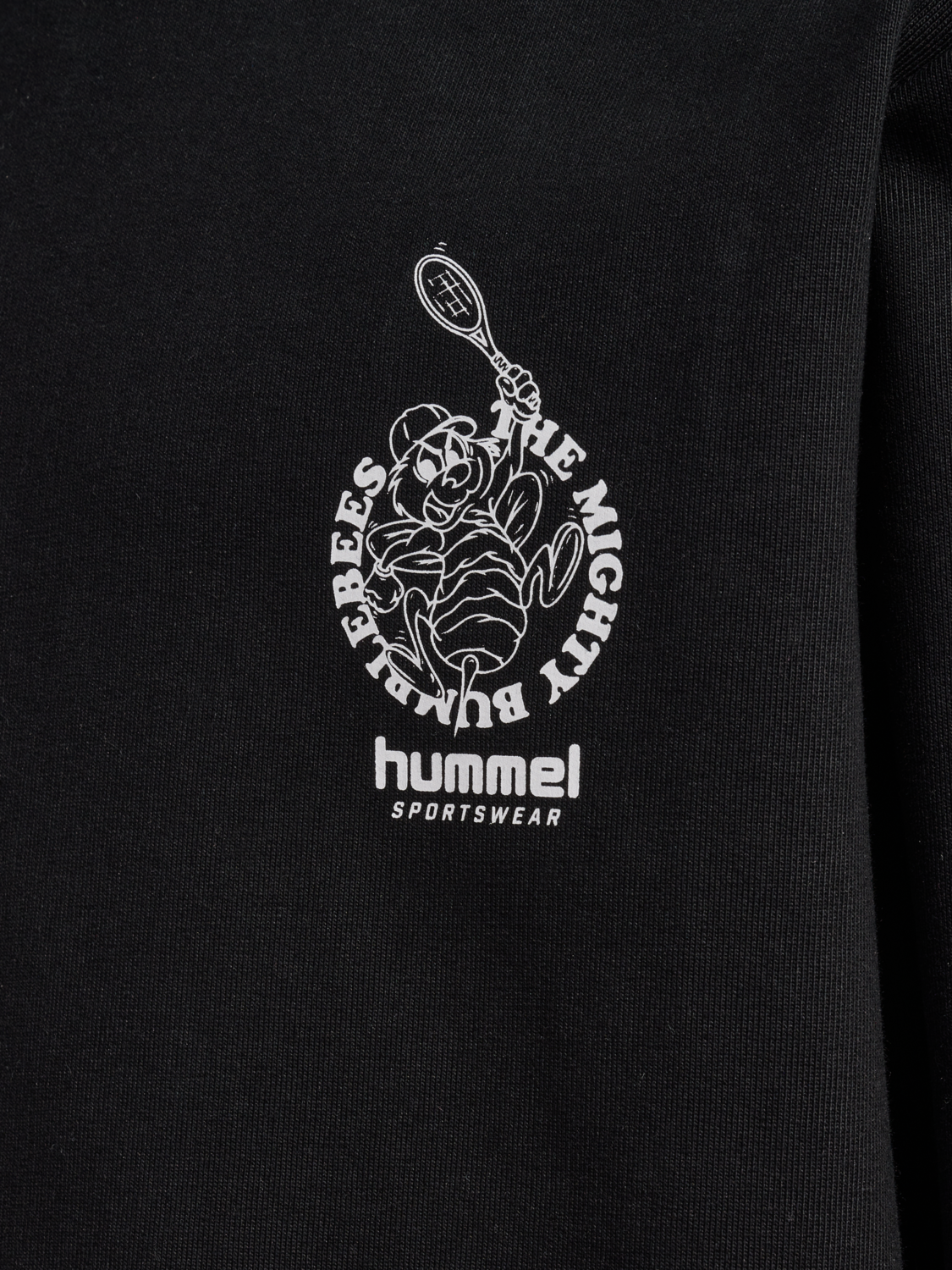hmlDOSSY SWEATSHIRT, BLACK, packshot