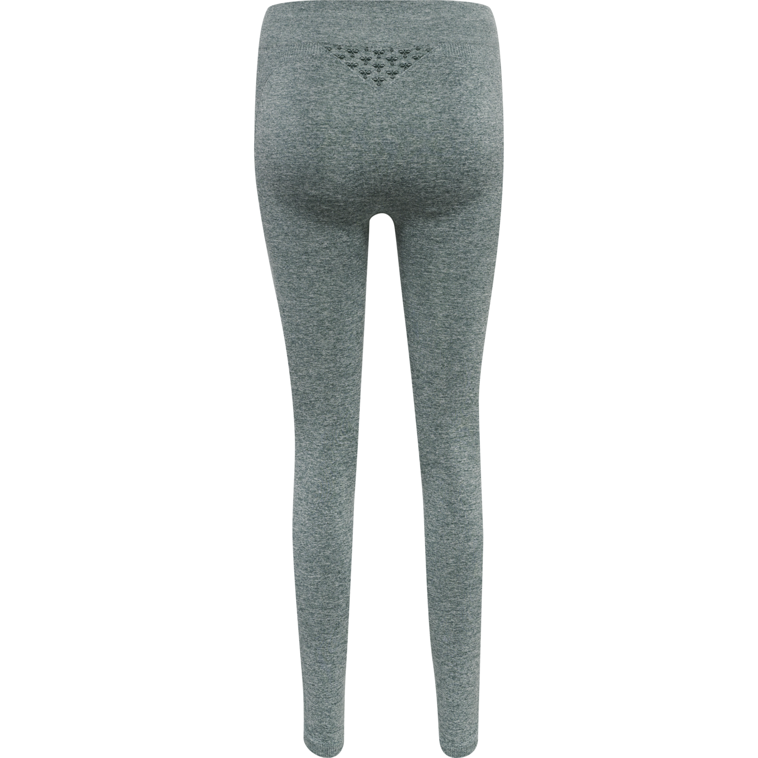 hmlCI SEAMLESS MID WAIST TIGHTS, DARKEST SPRUCE MELANGE, packshot