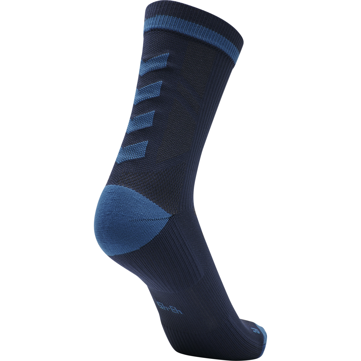 ELITE INDOOR SOCK LOW PA, DARK SAPPHIRE/BLUE CORAL, packshot