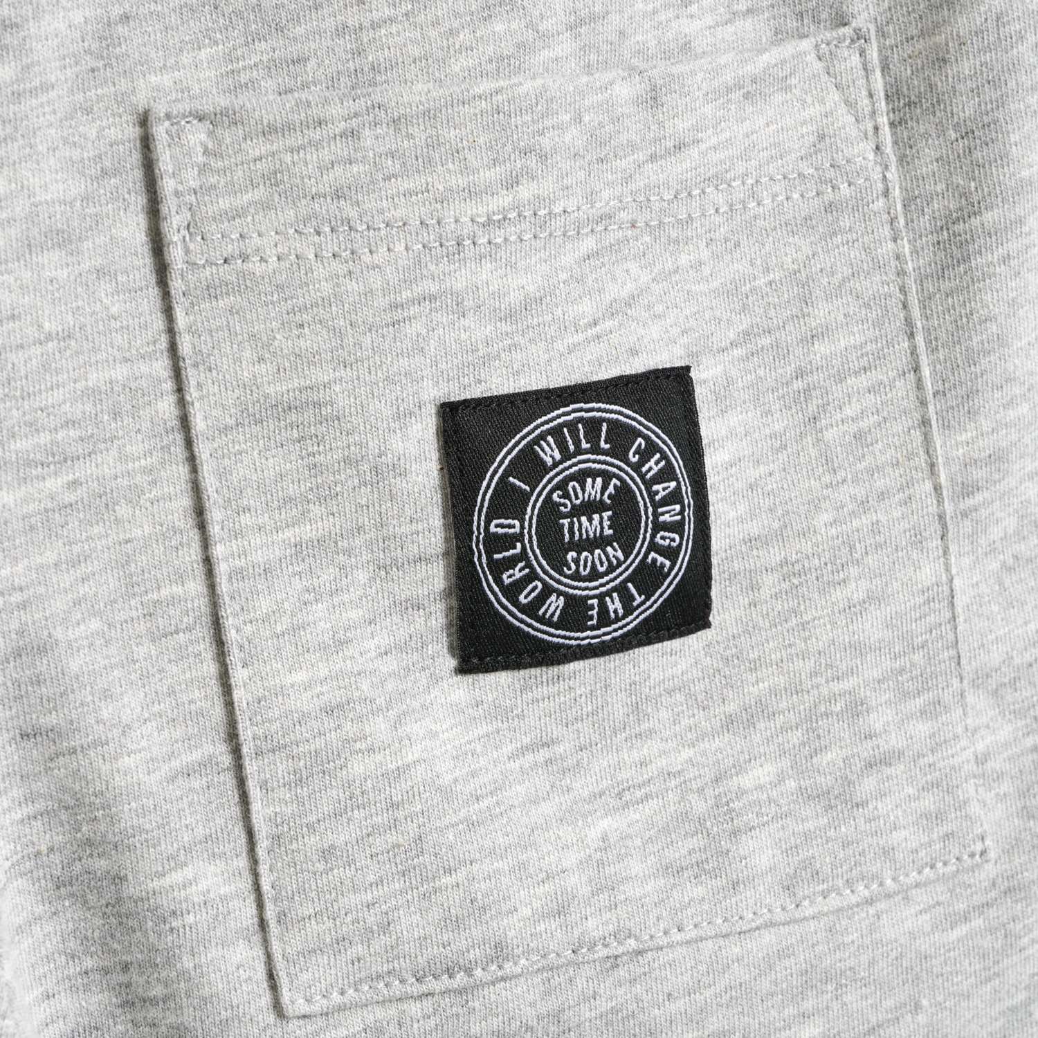 stmOCEAN SHORTS, GREY MELANGE, packshot