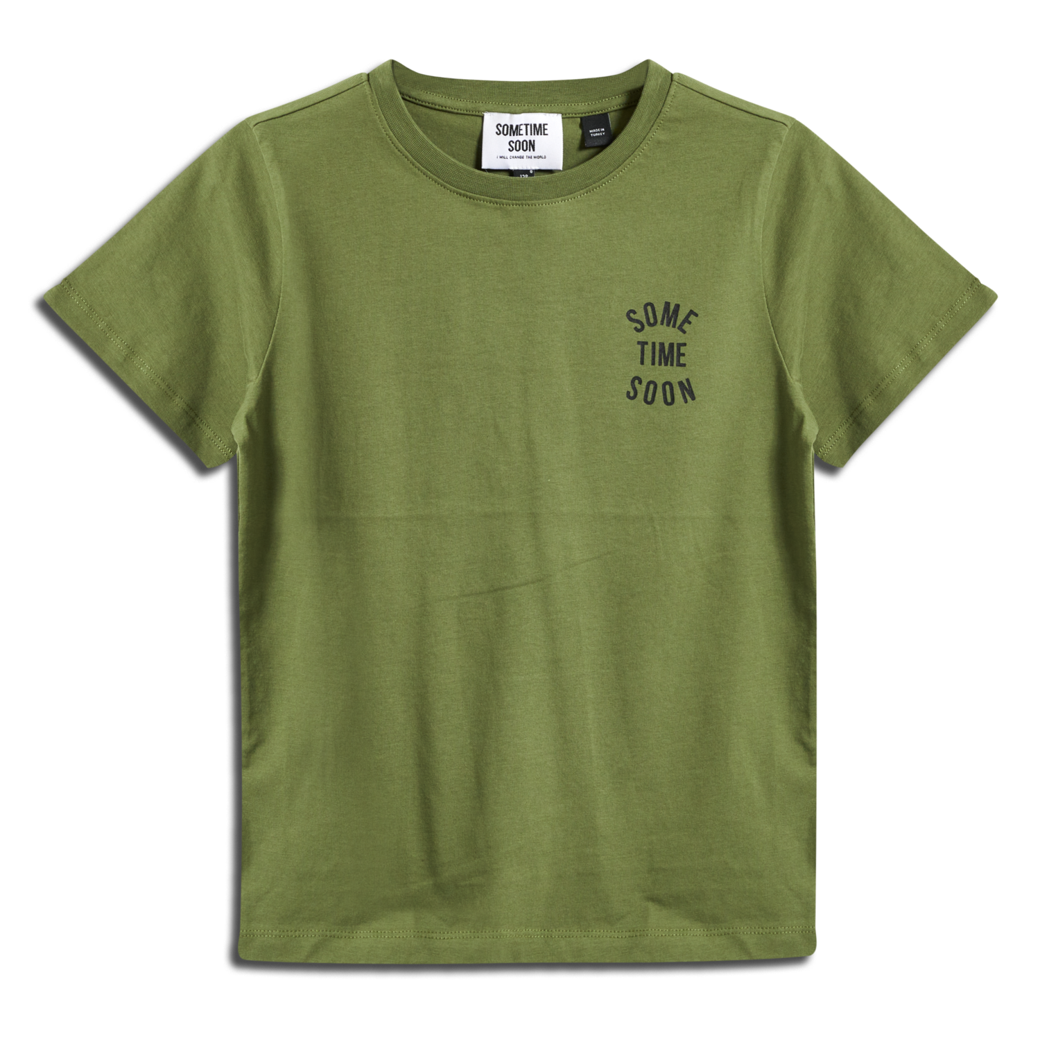 stmREVOLUTION T-SHIRT S/S, OLIVE BRANCH, packshot