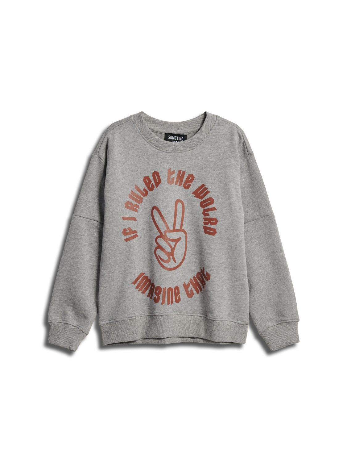 stsSOFIA SWEATSHIRT, LIGHT GREY MELANGE, packshot